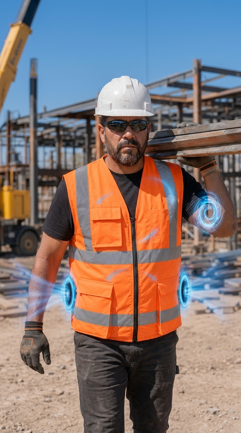 Arvelos Cooling Vest Rechargeable Fan Powered Cooling Vest for Outdoor Work